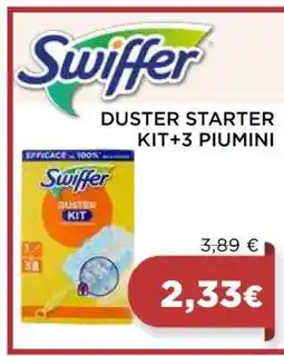 Coop SWIFFER DUSTER STARTER KIT+3 PIUMINI offerta
