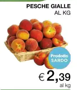 Coop PESCHE GIALLE offerta