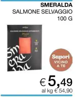 Coop SMERALDA SALMONE SELVAGGIO 100 G offerta