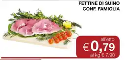 Coop Fettine di suino conf. famiglia offerta
