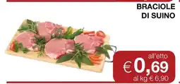 Coop Braciole di suino offerta