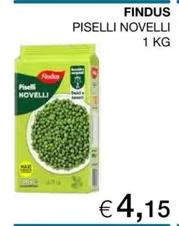 Coop Findus Piselli Novelli offerta