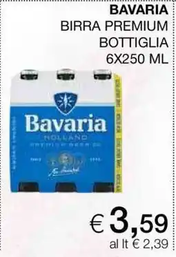 Coop BAVARIA Birra premium bottiglia 6x250 ml offerta