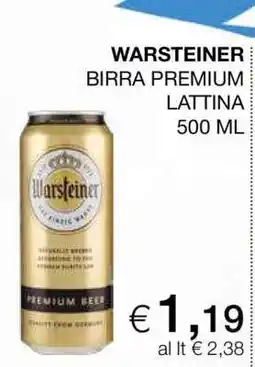 Coop WARSTEINER offerta
