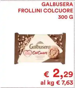 Coop GALBUSERA FROLLINI COLCUORE 300 G offerta