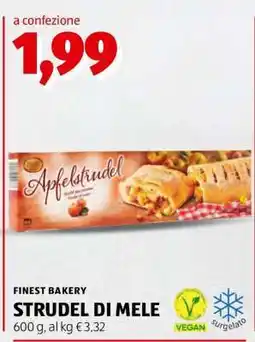 ALDI FINEST BAKERY STRUDEL DI MELE offerta