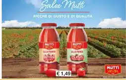 Coop Mutti Salsa pronta offerta