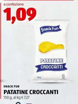 ALDI SNACK FUN PATATINE CROCCANTI offerta