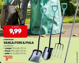 ALDI GARDENLINE VANGA/FORCA/PALA offerta