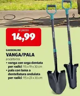 ALDI GARDENLINE VANGA/PALA offerta