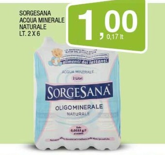 Sigma Acqua minerale naturale offerta