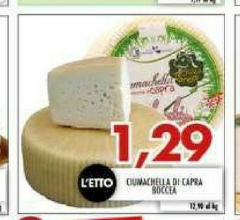 MA Supermercati Formaggio di capra offerta