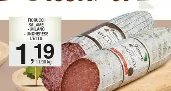 Sigma Salame milano / napoli offerta