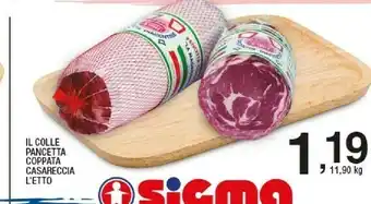 La casareccia pancetta coppata