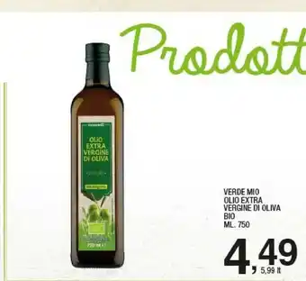 Sigma Olio extra vergine di oliva bio offerta