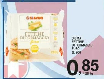 Sigma Sigma - fettine di formaggio fuso risparmio 200 g(ml) offerta