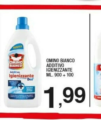 Sigma Omino bianco additivo igienizzante offerta