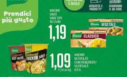Supermercati Piccolo Knorr Dadi vari tipi offerta