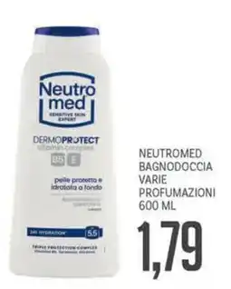 Supermercati Piccolo Neutromed bagnodoccia varie profumazioni offerta