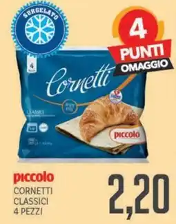 Supermercati Piccolo piccolo cornetti classici offerta