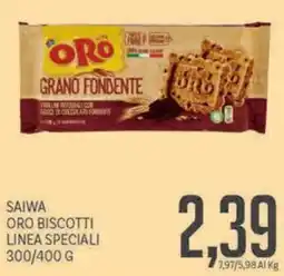 Supermercati Piccolo Saiwa Oro biscotti linea speciali offerta