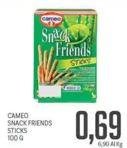 Supermercati Piccolo Cameo Snack Friends Sticks offerta