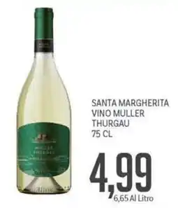 Supermercati Piccolo Santa Margherita Vino Muller Thurgau offerta