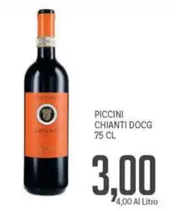 Supermercati Piccolo Piccini Chianti DOCG offerta