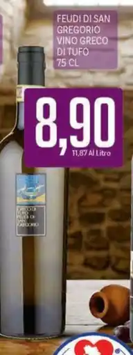 Supermercati Piccolo Vino Greco di Tufo offerta
