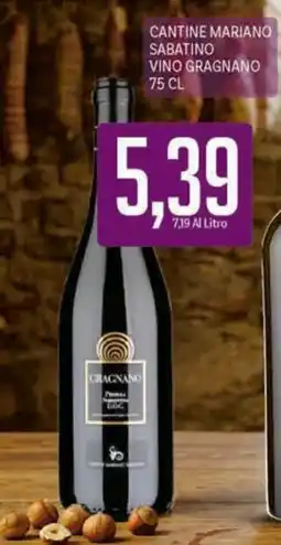 Supermercati Piccolo Vino Gragnano offerta