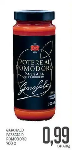 Supermercati Piccolo Potere al pomodoro passata di pomodoro Garofalo offerta