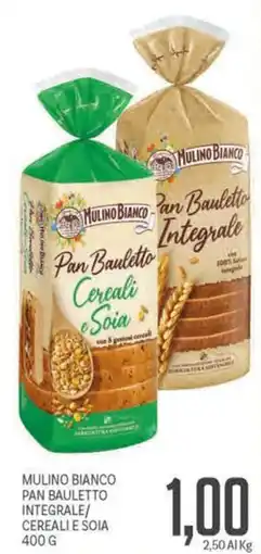 Supermercati Piccolo Mulino Bianco Pan Bauletto Integrale/Cereali e Soia offerta