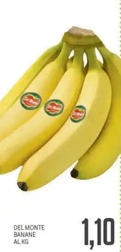 Supermercati Piccolo Del Monte banane offerta
