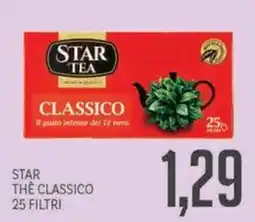 Supermercati Piccolo Star thé classico offerta