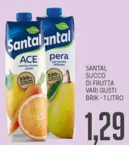 Supermercati Piccolo Santal succo di frutta vari gusti offerta