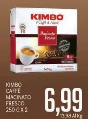 Kimbo caffè macinato fresco