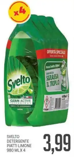 Supermercati Piccolo Svelto Detergente Piatti Limone offerta