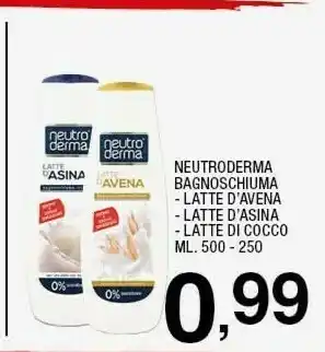 Sigma Neutroderma bagnoschiuma offerta