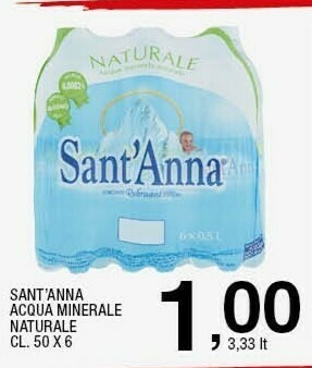 Sigma Acqua minerale naturale offerta