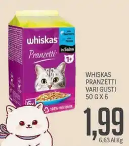 Supermercati Piccolo Whiskas Pranzetti offerta