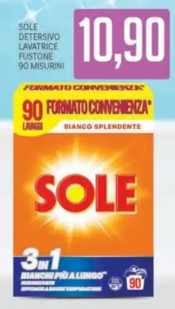 Supermercati Piccolo Sole detersivo lavatrice fustone offerta