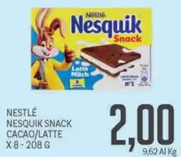 Supermercati Piccolo Nesquik Snack Cacao/Latte offerta