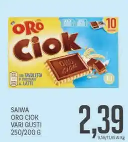 Supermercati Piccolo Oro Ciok offerta