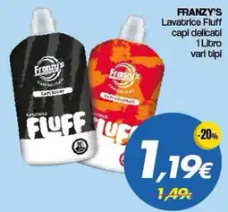 Franzy's Franzy's Lavatrice Fluff offerta