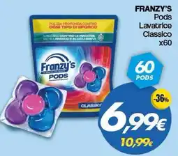 Franzy's Franzy's Pods Lavatrice Classico offerta