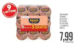 Supermercati Piccolo Rio mare tonno all'olio di oliva offerta