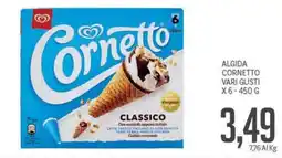 Supermercati Piccolo Algida Cornetto Classico offerta