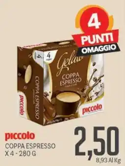Supermercati Piccolo piccolo coppa espresso offerta