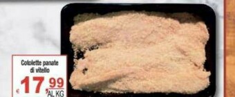 CTS Supermercati Cotolette panate di vitello offerta