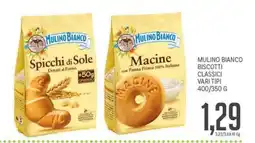 Supermercati Piccolo Mulino Bianco biscotti classici vari tipi offerta